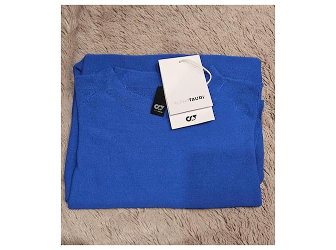 Autre Marque AlphaTauri Kurzarm-Pullover Herren - Blau - Ansicht 7