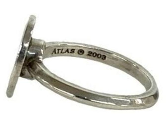 Tiffany & Co Anello Tiffany Vintage Atlas Medallion Argento - vista 4
