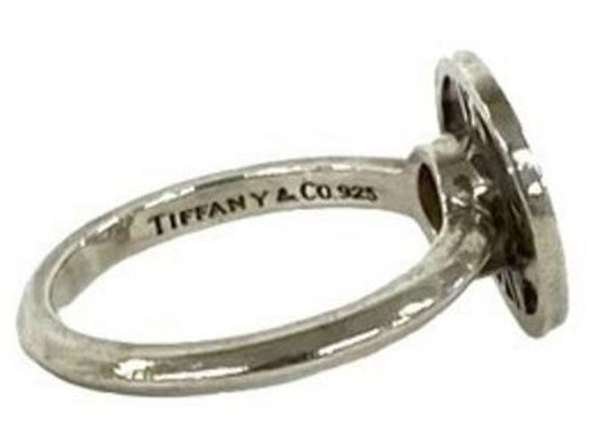 Tiffany & Co Anello Tiffany Vintage Atlas Medallion Argento - vista 5