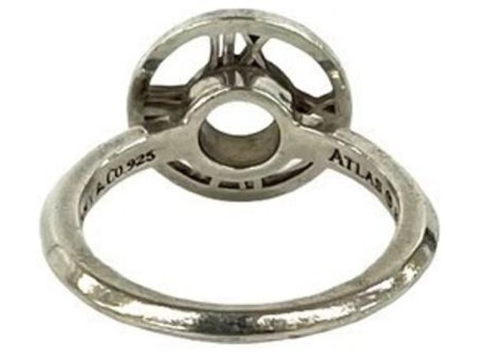 Tiffany & Co Anello Tiffany Vintage Atlas Medallion Argento - vista 6