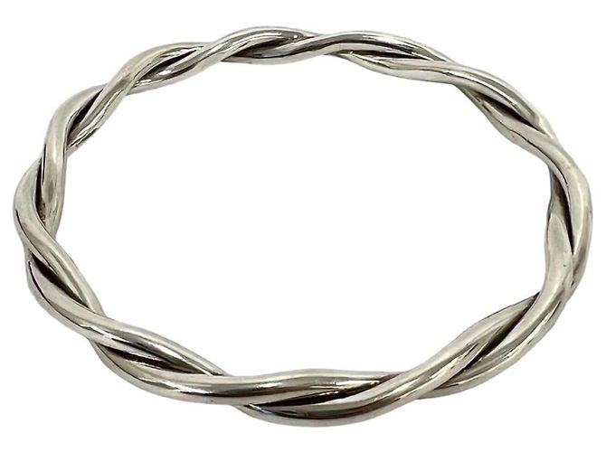 Tiffany & Co Bracciale rigido Tiffany Vintage Twist Argento - vista 3