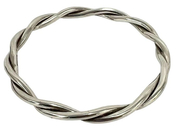 Tiffany & Co Bracciale rigido Tiffany Vintage Twist Argento - vista 4