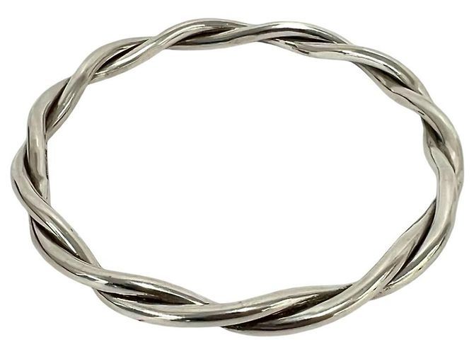 Tiffany & Co Bracciale rigido Tiffany Vintage Twist Argento - vista 5