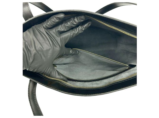 Louis Vuitton Vintage Saint Jacques Epi Leder Tote Bag Schwarz - Ansicht 10