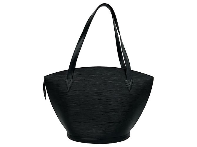 Louis Vuitton Vintage Saint Jacques Epi Leder Tote Bag Schwarz - Ansicht 3