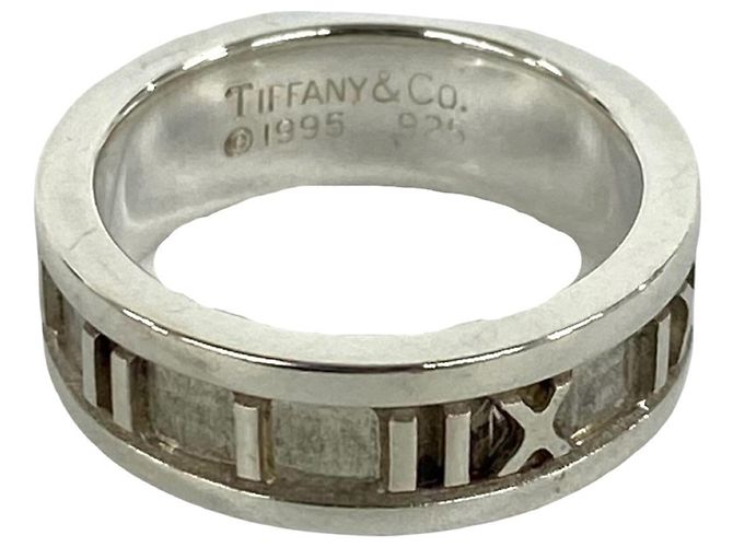 Tiffany & Co Anello Atlas di Tiffany in argento sterling 925 - vista 3