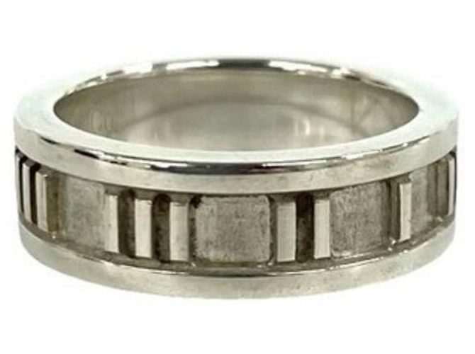Tiffany & Co Anello Atlas di Tiffany in argento sterling 925 - vista 4