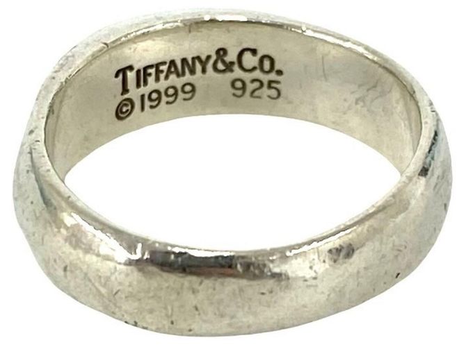 Anello Tiffany & Co. Knife Edge Band in argento - vista 3