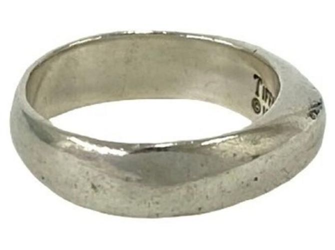 Anello Tiffany & Co. Knife Edge Band in argento - vista 5