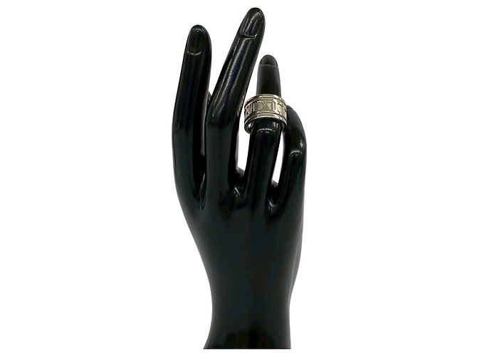 Tiffany & Co Anello largo Tiffany Vintage Atlas Argento - vista 2