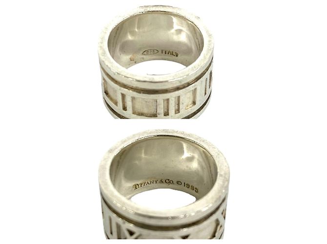 Tiffany & Co Anello largo Tiffany Vintage Atlas Argento - vista 3
