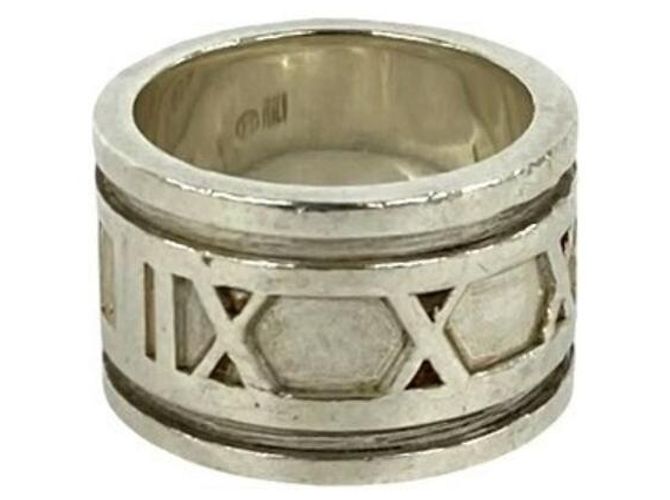 Tiffany & Co Anello largo Tiffany Vintage Atlas Argento - vista 4