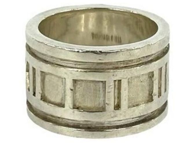 Tiffany & Co Anello largo Tiffany Vintage Atlas Argento - vista 5