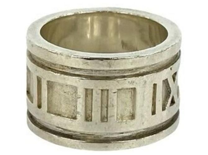 Tiffany & Co Anello largo Tiffany Vintage Atlas Argento - vista 6