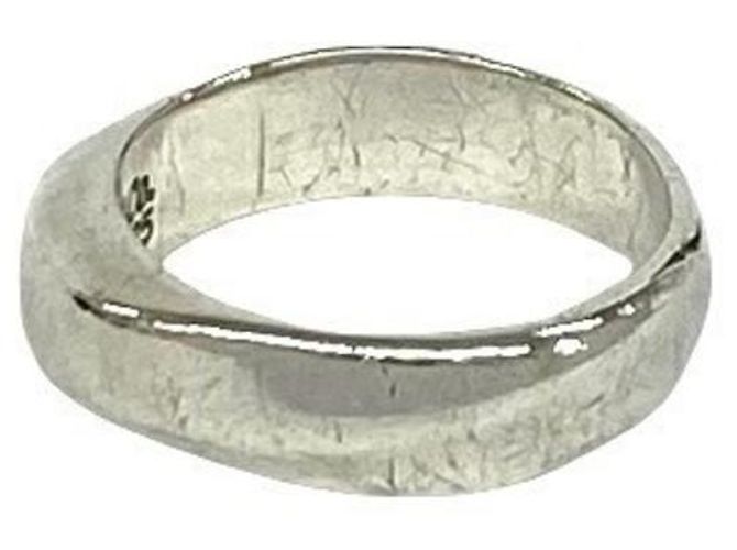 Tiffany & Co. Vintage Knife Edge Band Ring Silber - Ansicht 4
