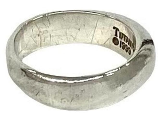 Tiffany & Co. Vintage Knife Edge Band Ring Silber - Ansicht 5