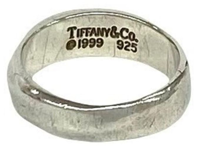 Tiffany & Co. Vintage Knife Edge Band Ring Silber - Ansicht 6