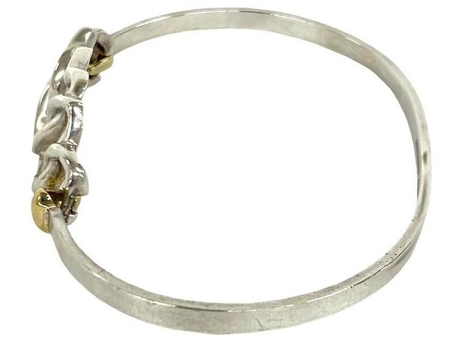 Tiffany & Co Bracciale rigido Tiffany Vintage Triple Heart Combination Argento - vista 5