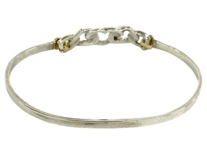 Tiffany & Co Bracciale rigido Tiffany Vintage Triple Heart Combination Argento - vista 7