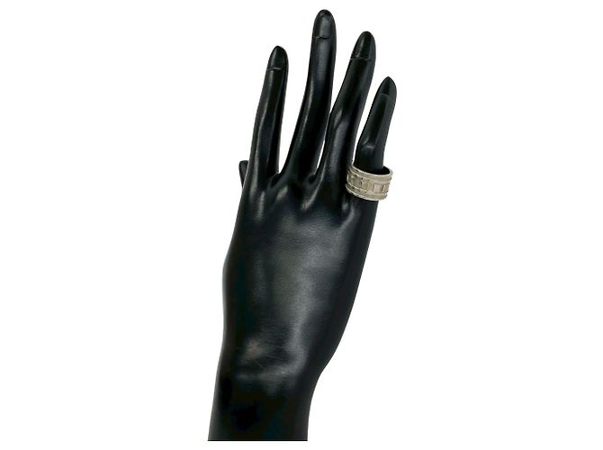 Tiffany & Co Tiffany Vintage Atlas breiter Ring Silber - Ansicht 2