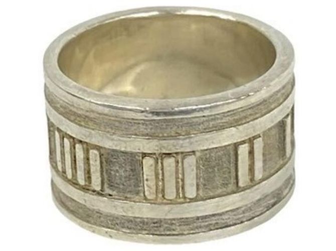 Tiffany & Co Tiffany Vintage Atlas breiter Ring Silber - Ansicht 4