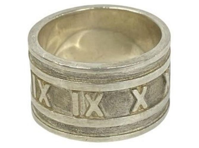 Tiffany & Co Tiffany Vintage Atlas breiter Ring Silber - Ansicht 6