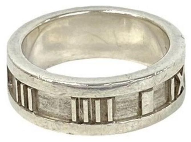 Tiffany & Co Anello Atlas Tiffany in Argento 925 - vista 4