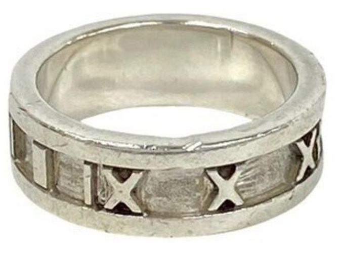 Tiffany & Co Anello Atlas Tiffany in Argento 925 - vista 5