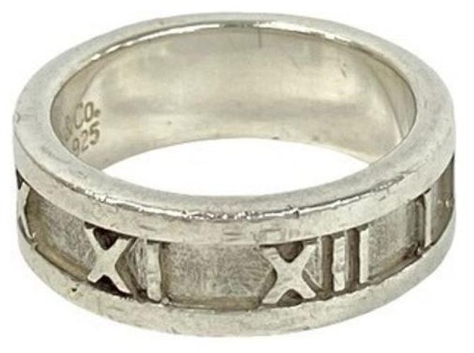 Tiffany & Co Anello Atlas Tiffany in Argento 925 - vista 6