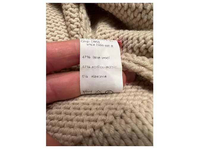 Twin Set Strickjacke in Beige Twin-Set Simona Barbieri - Ansicht 6