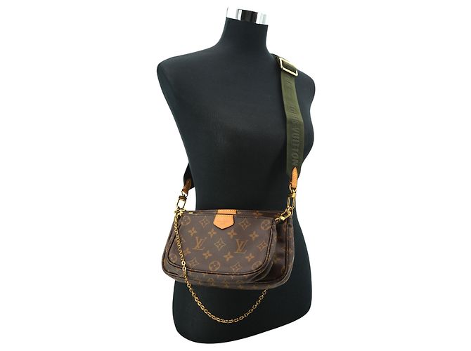 Louis Vuitton Monogram Canvas Multi Pochette Accessoires Bag M44813 Brown - view 2