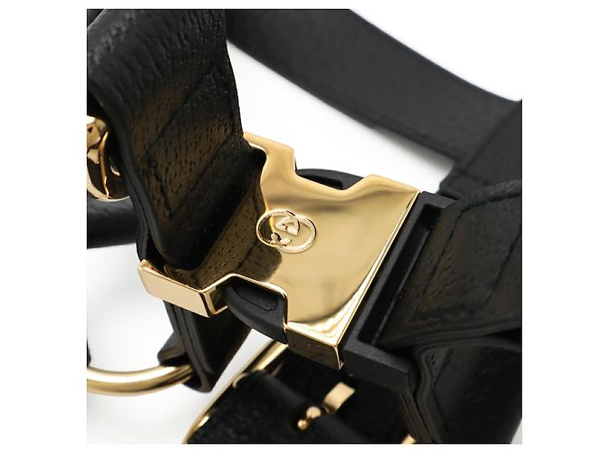 Gucci Leather Pet Harness Black - view 4