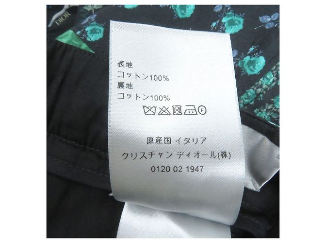 Shorts de algodão Dior Preto - vista 8