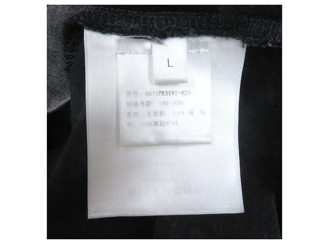 T-shirt a maniche lunghe con ricamo sovrapposto GIVENCHY Grigio Grigio antracite - vista 6