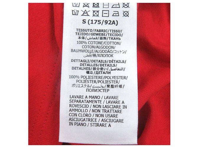 Camiseta de algodón Gucci 100th Anniversary Roja - vista 6