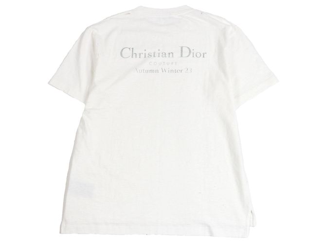 Camiseta de algodão Dior Branco - vista 3