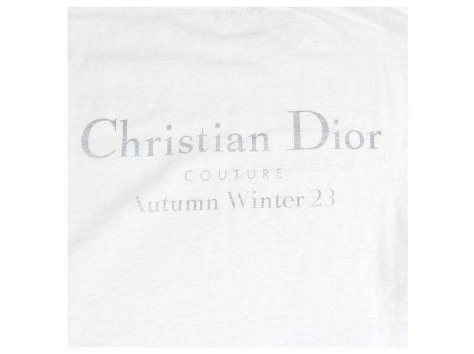 Camiseta de algodão Dior Branco - vista 4