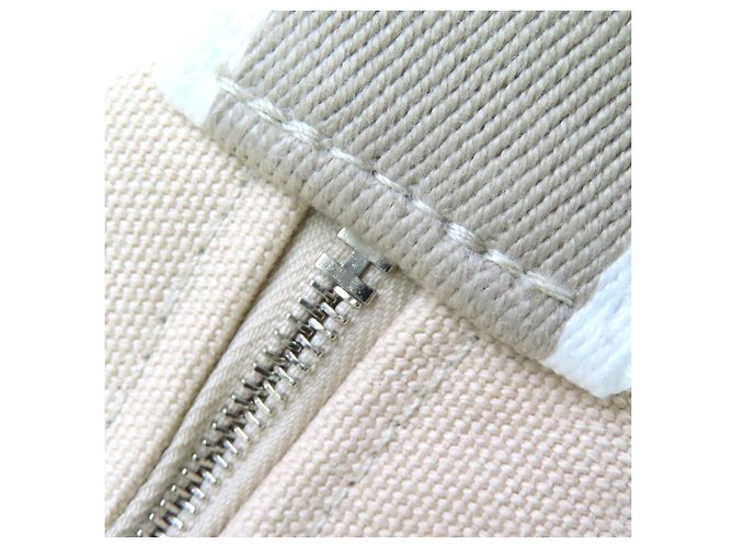 Hermès Pochette Brid A Cotton Hermes Beige - vista 11