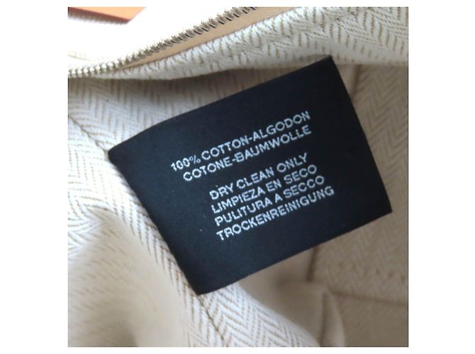 Hermès Pochette Brid A Cotton Hermes Beige - vista 13