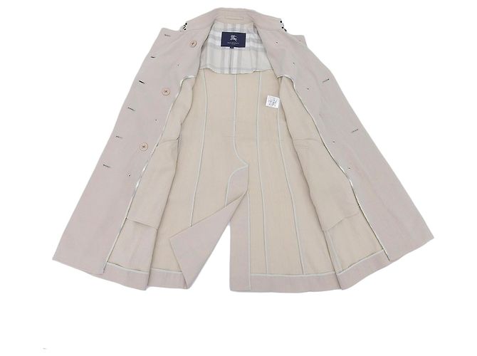 Gabardina Burberry London de rayón Beige - vista 5