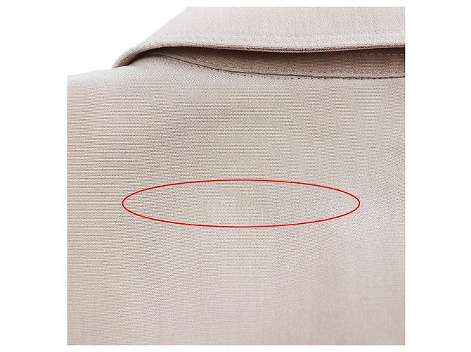 Gabardina Burberry London de rayón Beige - vista 9
