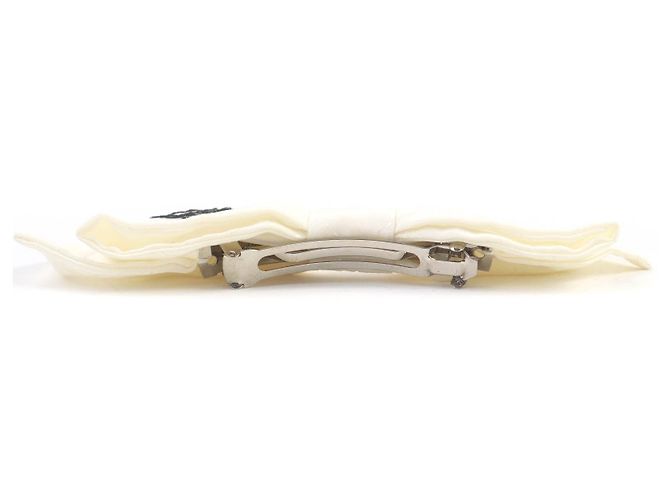 Fermaglio con nastro Chanel Accessorio per capelli Bianco - vista 4