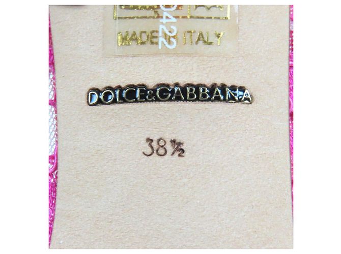 Dolce & Gabbana Taormina Spitze Kristall Pumps von Dolce&Gabbana Pink - Ansicht 11