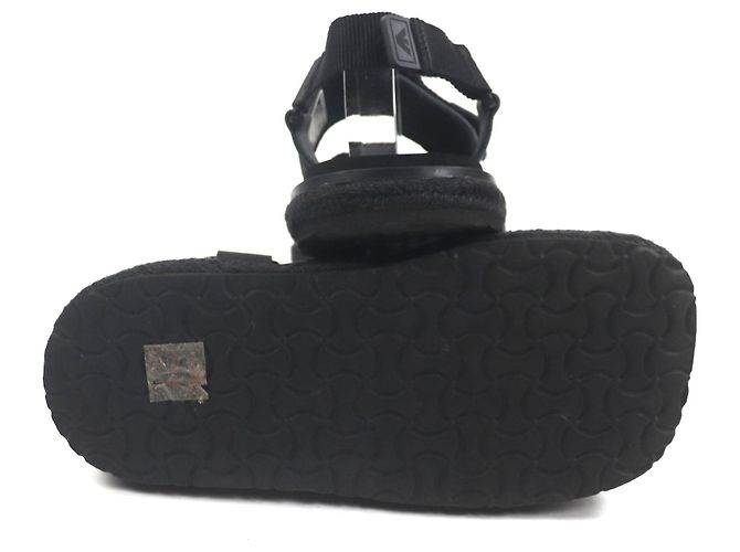 Sandálias de nylon Emporio Armani Preto - vista 4
