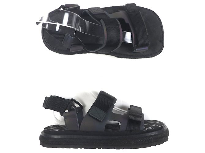 Sandálias de nylon Emporio Armani Preto - vista 5