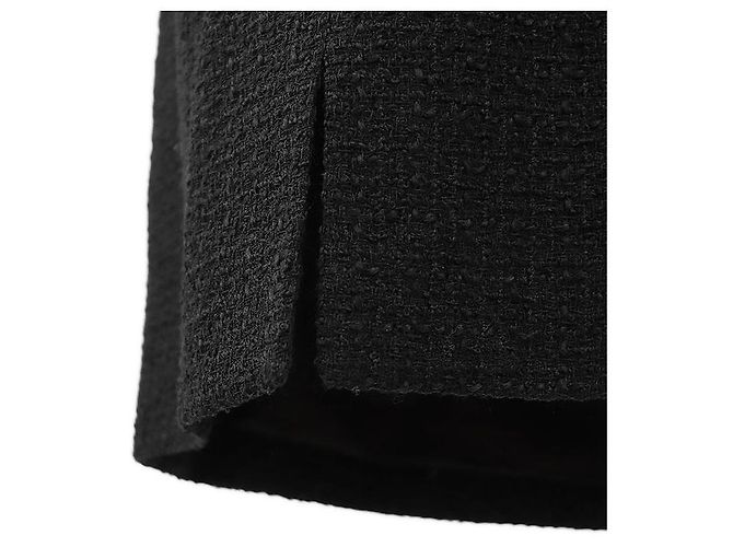 Timeless Falda de lana tweed Chanel Negro - vista 7
