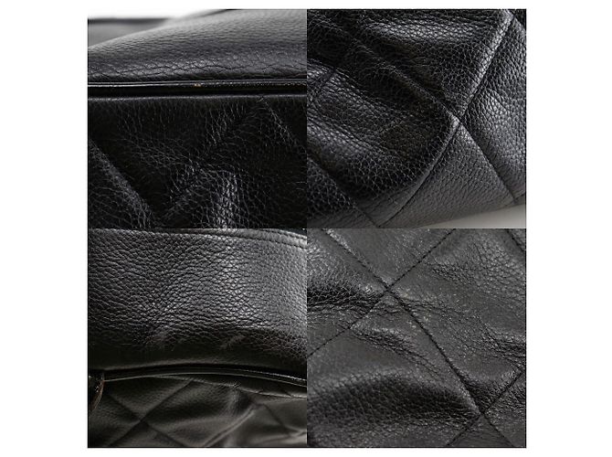 Bolsa Boston Chanel Matelasse Caviar Skin Preto - vista 11