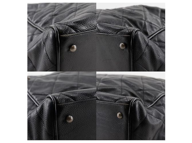 Bolsa Boston Chanel Matelasse Caviar Skin Preto - vista 4