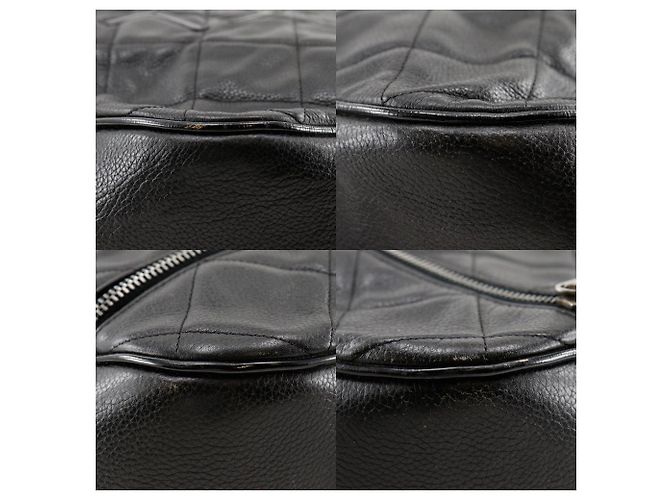 Bolsa Boston Chanel Matelasse Caviar Skin Preto - vista 9