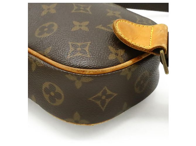 Borsa a tracolla Louis Vuitton Pochette Gange Monogram Marrone - vista 3